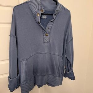 Aerie Oh Snap weekender Henley size S